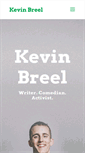 Mobile Screenshot of kevinbreel.com